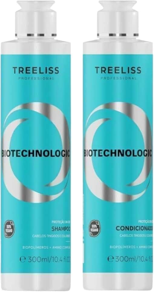 Kit Shampoo+Condicionador Biotechnologic Para Cabelos Tingidos e Coloridos Proteção da Cor Antidesbotamento Hidratação Nutrição e Brilho