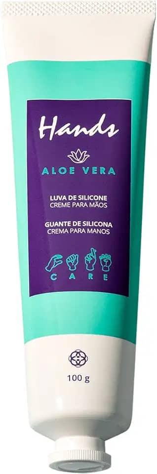 Creme para as mãos luva de silicone hands 100g