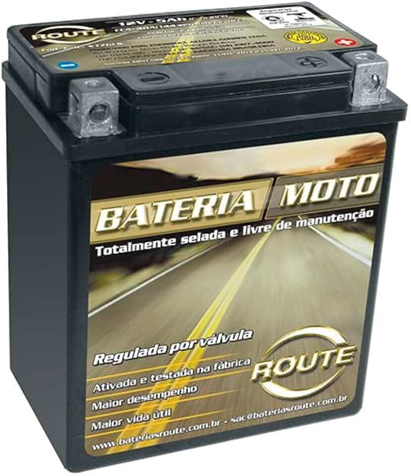Bateria Para Moto Cb 300r 12V 7ah YTX7L-BS Route