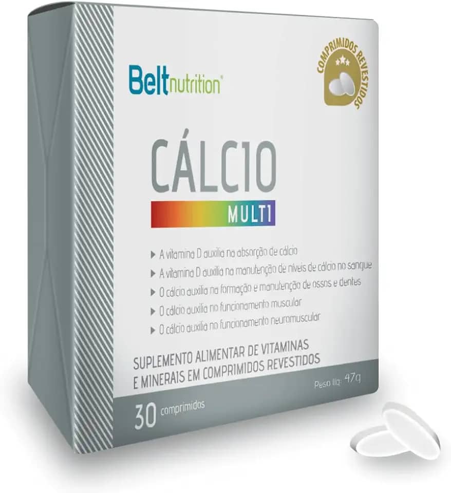 Belt Cálcio Multi (citrato malato) - Cálcio com vitamina D e K