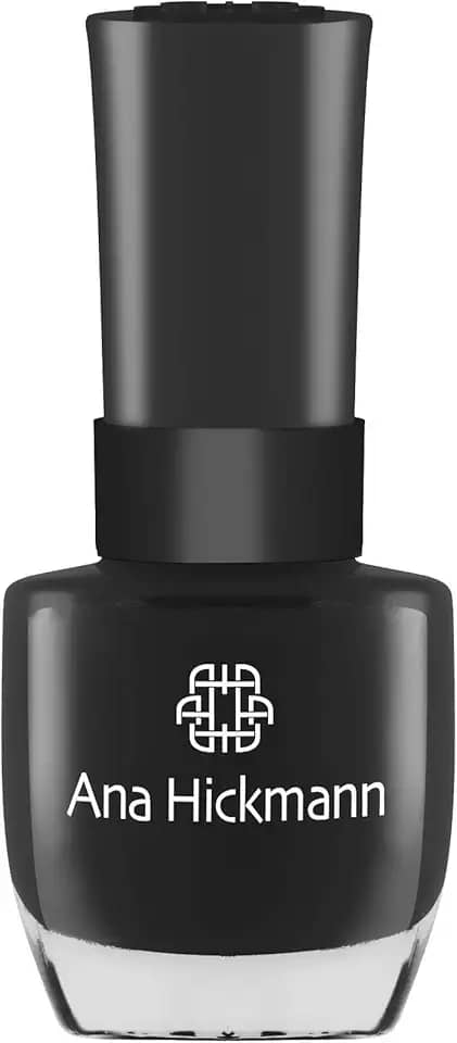 Esmalte Ana Hickmann 9 Ml Coleção Dark - Sombrio, Pigmentação Intensa e Aplicação Suave, Secagem Rápida, Esmalte Escuro Cremoso