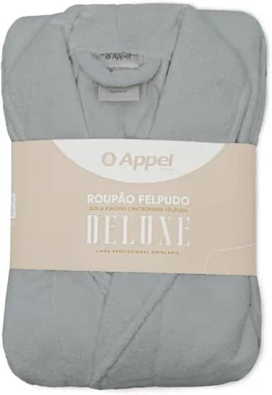 Roupão Felpudo Deluxe com Poliamida de Alta Absorção | Toque Macio