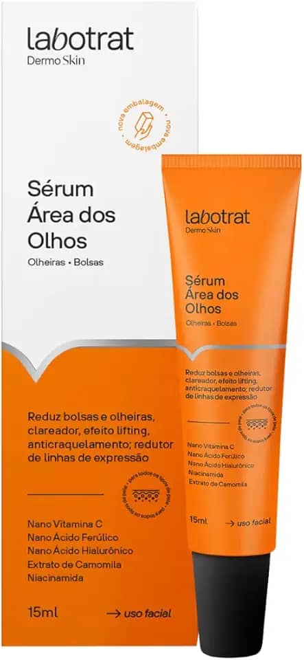 Serum Area Dos Olhos Para Olheiras E Bolsas Efeito Clareador Tratamento 15ml