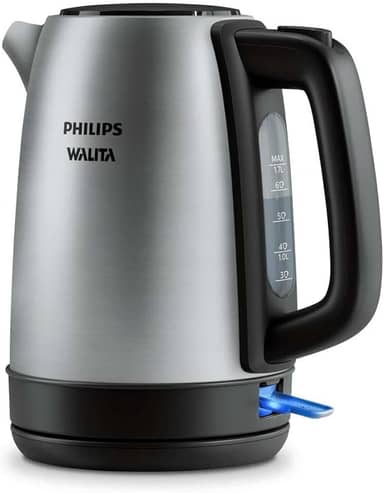Chaleira Série 3000 Inox Philips Walita 1200W, 2 anos de garantia, 127v - HD9350/90