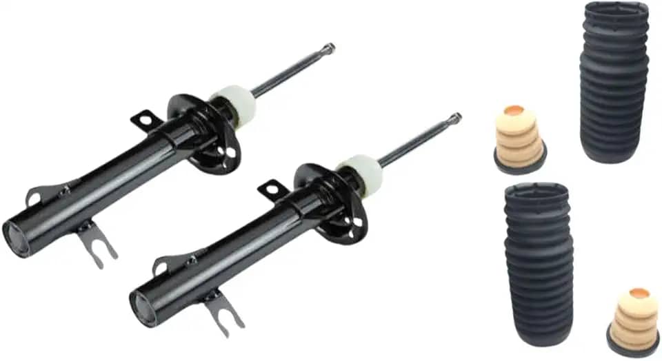 PAR DE AMORTECEDORES DIANTEIRO + KITS BATENTE E COIFA FIESTA EXCETO NEW 2009 AA 2014