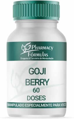 Goji Berry 500mg | 60 Cápsulas | Pharmacy & Formulas