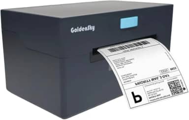 Impressora Térmica De Etiqueta Adesiva 110mm Usb Goldensky Bluetooth