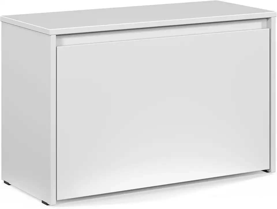 Sapateira Articulada Safira Com Porta Basculante Charme (Branco)