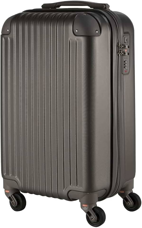 Mala de Bordo em ABS Com 4 Rodas 360 - Roncalli Manaus (Grafite)