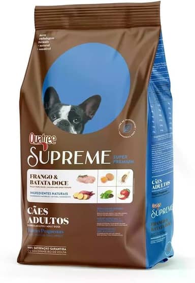 Ração Supreme Quatree para Cães Adultos de Porte Pequeno Sabor Frango e Arroz 3kg
