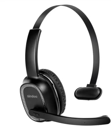 Fone De Ouvido Headset sem fio Siindoo Jh-101 Call Center bluetooth monofonico
