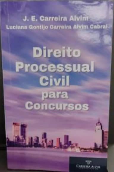 DIREITO PROCESSUAL CIVIL PARA CONCURSOS