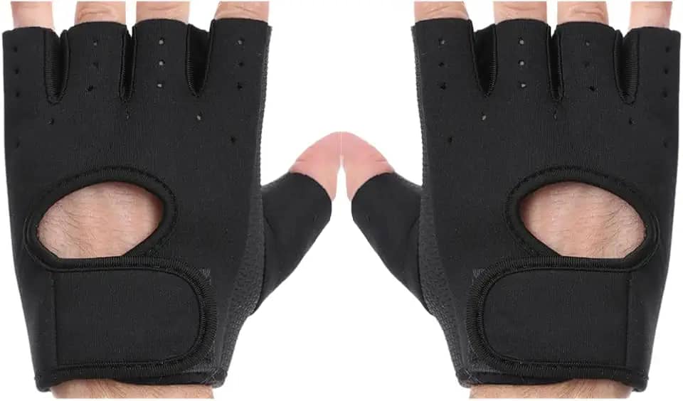 Luva Academia Esporte Musculação Antiderrapante com Ajuste – Unissex, Neoprene, Conforto para Treino de Crossfit, Exercícios, Halteres e Bike