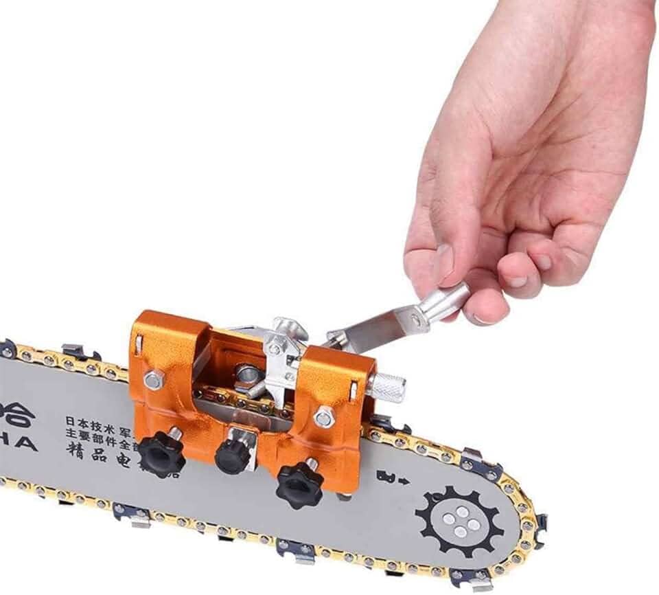 Afiador De Corrente Para Motosserra Portátil Kit Manual Amolador Para Serra Ferramenta De Afiação Para Corrente