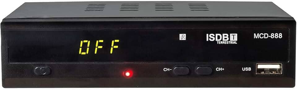 Conversor Digital Gravador Bivolt TV Digital multimídia HD Full