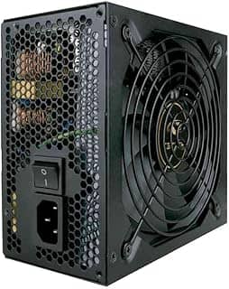 Fonte Gamer C3Tech PS-G500B, Preta,Certificacao 80 Plus Bronze 500w, ATX, PFC ativo Bivolt automatico 115/230V, Cooler 120mm