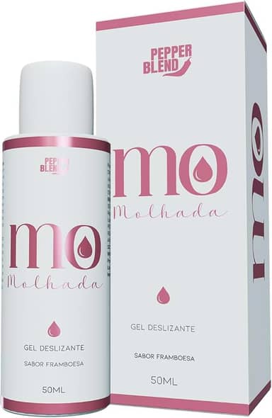 Gel Deslizante Íntimo Mo Molhada Premium Hidratação Deslizamento Aroma Sensual Aloe Vera Rosa Mosqueta
