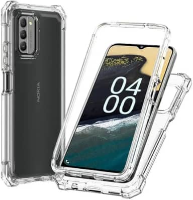 Para Nokia G310 5G, Nokia G42 5G - Capa protetora à prova de choque para celular - transparente