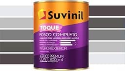 Tinta Acrílica Fosco 800ml Tons de Cinza Toque Fosco Completo Parede Suvinil (Elefante)