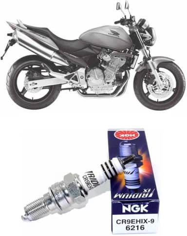 Vela Ignição Ngk Iridium Cr9ehix9 Cb 600f Hornet Cbr 600f