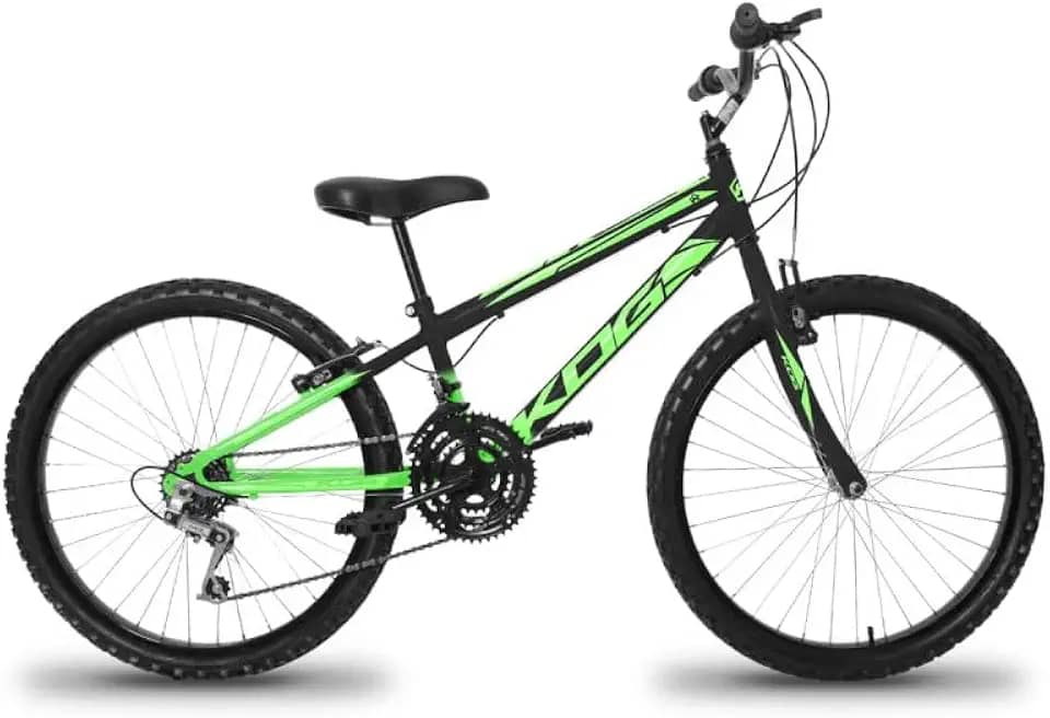 Bicicleta KOG BIKES Infantil Aro 24 Masculina 18 Velocidades Freio V-Brake