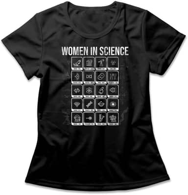 Camiseta Feminina Women In Science
