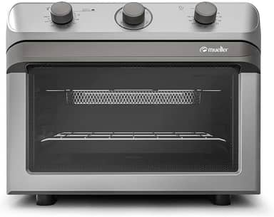 Air Forno Elétrico e fritadeira Mueller 35 Litros Prata com função Fryer MFB35G