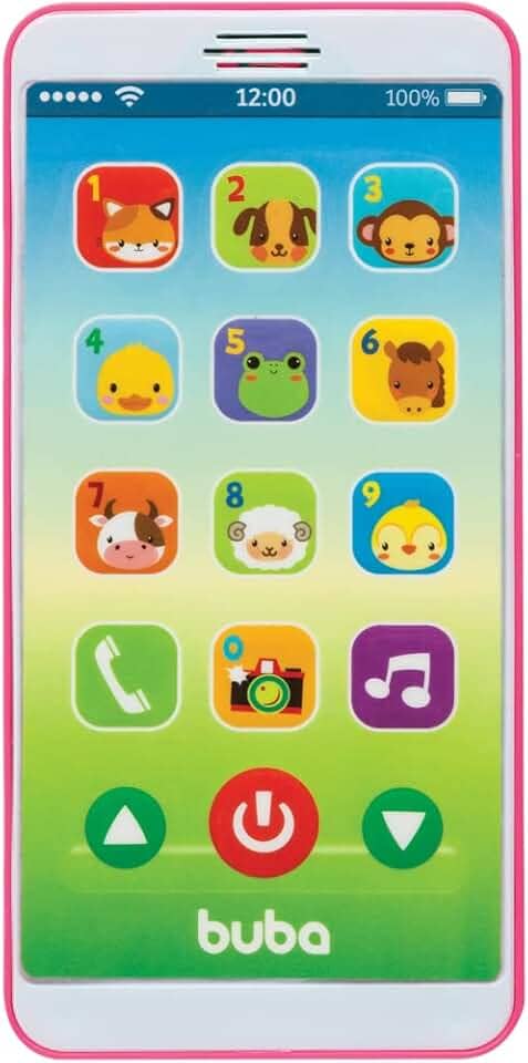 Buba Baby Phone Buba Rosa Tamanho Único
