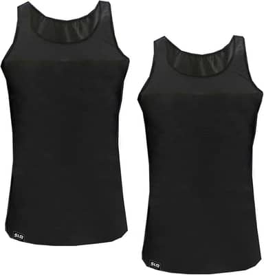 KIT 2 Cintas Modeladora Masculina Colete Redutor Postura Bodyshaper Slim Fitness