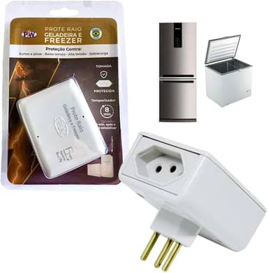 Prote Raio Geladeira e Freezer Filtro Protetor Anti-Raio 220V PW Eletrônica