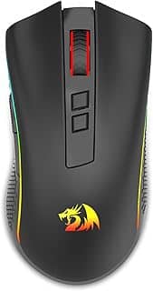Mouse Gamer Redragon Cobra Pro RGB, Wireless, Sem Fio, 16000DPI, 8 Botões Programáveis, USB 2.4G - M711 Pro