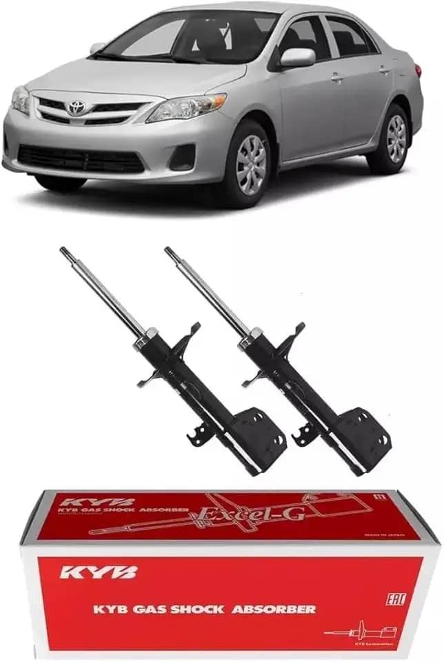 PAR DE AMORTECEDOR DIANTEIRO COROLLA 2009 2010 2011 2012 2013 2014