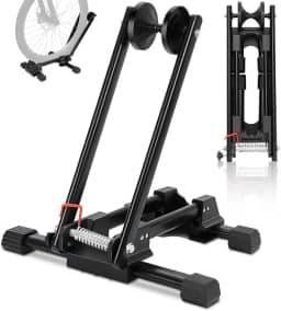 Suporte para Bicicleta, Rolo de Treino Bike, Suporte Bike, Descanso Bicicleta, Bike Speed, Suporte Bicicleta, Suporte de Bicicleta Dobrável, Suporte de Estacionamento de Chão