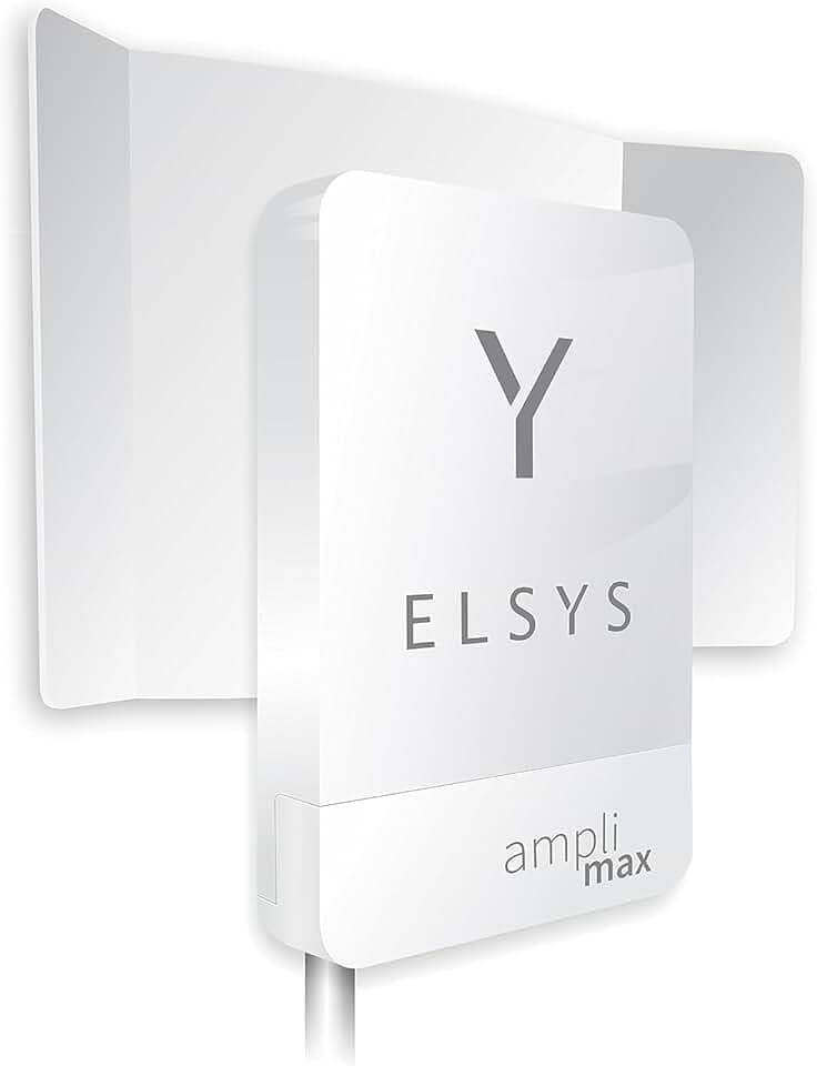 Roteador Externo Com Antena Pentaband Link 4G Elsys, Amplimax, Elsys, Branco