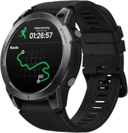 Smart Watch Zeblaze Stratos 3 Pro, exibição HD de 1,43 'AMOLED, Round Sports Watch For Men Mulheres Fitness, Waterspers Imperme/Resposta Ligue para Smart Watches