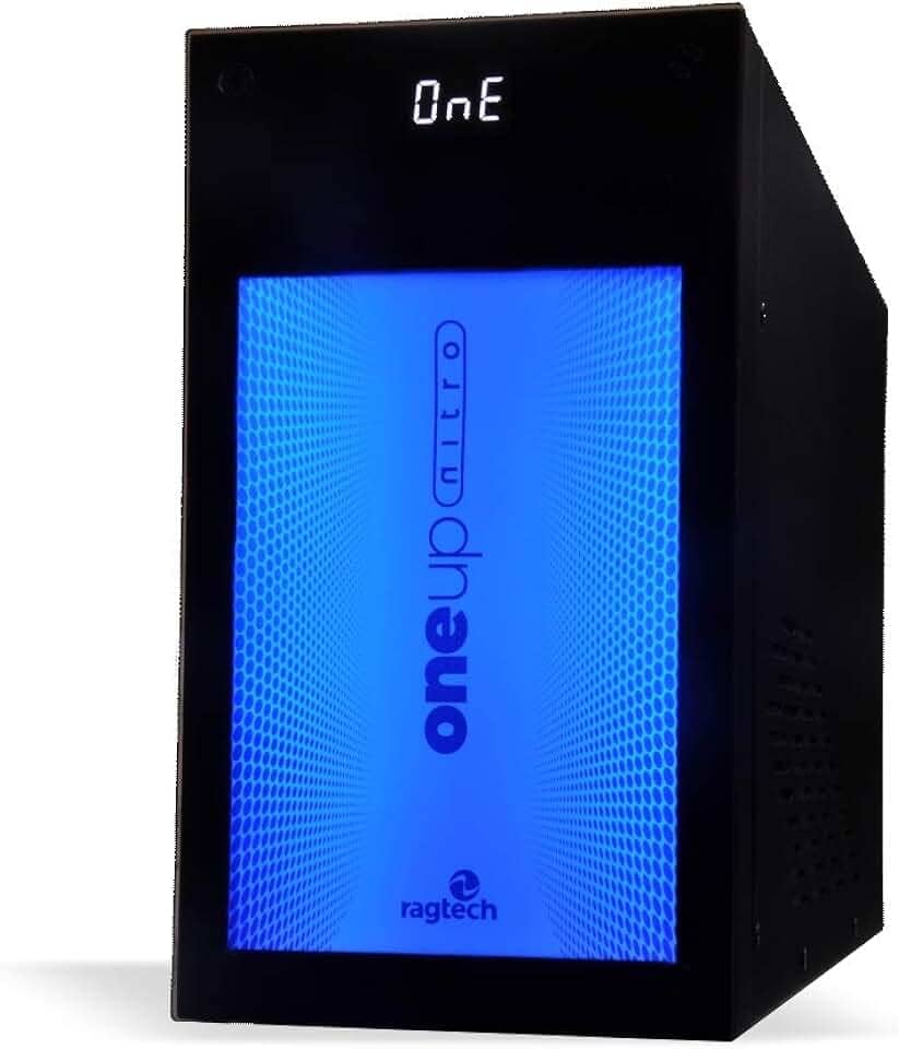 RAGTECH – Nobreak GAMER One Up Nitro 1400 – 1.400VA/980W – 2 baterias 12V/7Ah – Bivolt – 9 tomadas – Modelo 4591