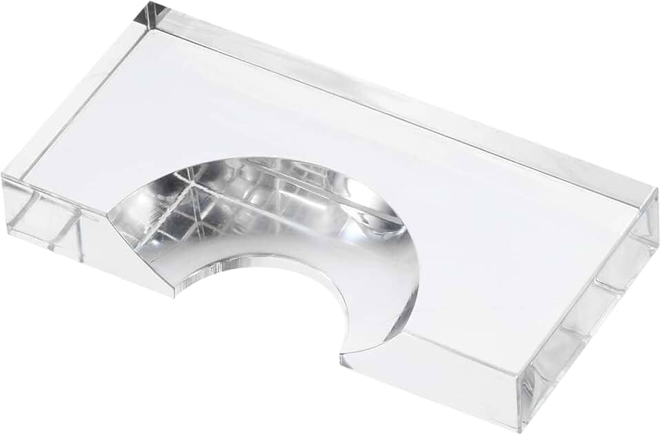 Localizador de bilhar acrílico para bolas de bilhar de 6 cm, marcador de posição de bola de sinuca, transparente