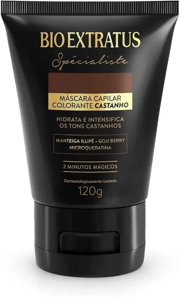 Máscara Spécialiste Colorante Castanha Bio Extratus 120g