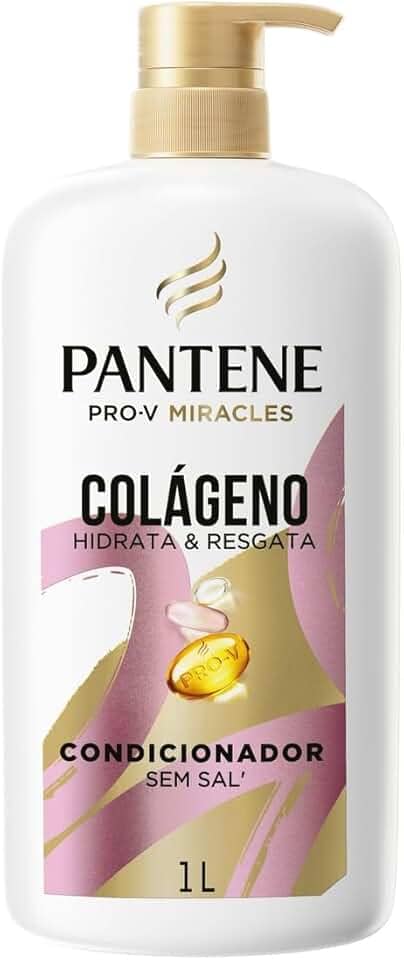 Pantene Pro-V Miracles Condicionador Colágeno Hidrata e Resgata 1L
