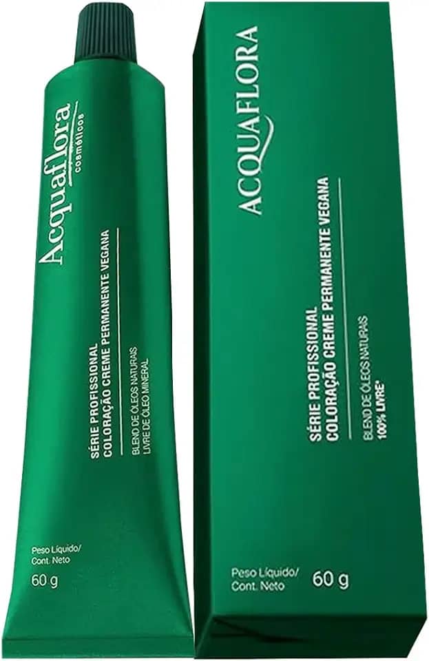 Acquaflora 6.0 Louro Escuro Coloracao Creme Permanente Vegana 60g