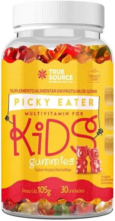 True Source Multivitamínico Pick Eater Kids (30 Unid.) Único