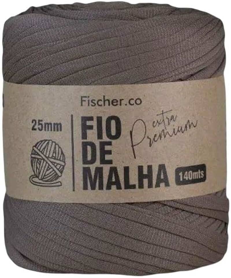 Fio de Malha Extra Premium Fischer 25mm x Rolo com 140m (84 CAPPUCCINO)