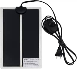 APlayfulBee Almofada de aquecimento para répteis com ajuste de temperatura 7W/14W/20W sob o tanque tapete térmico para terrário para tartaruga, tartaruga, cobras, lagarto, lagartixa (7W)