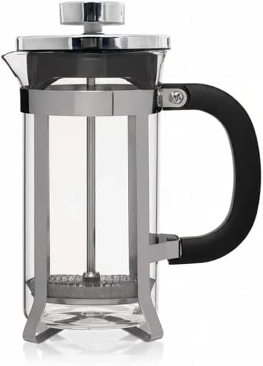 Cafeteira De Prensa Francesa Inox 350 ml Cremeira Leite Café