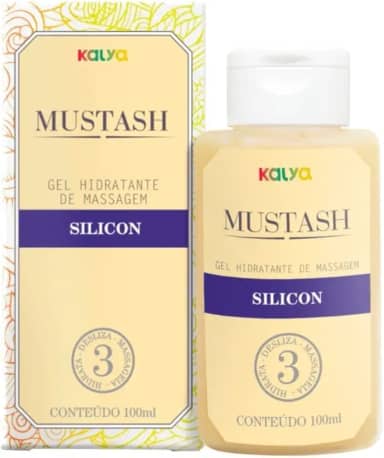 Gel Lubrificante Beijável - Mustash Silicon - Kalya