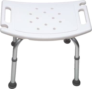 Banco ou cadeira de banho SEM encosto - Supermedy - BB, Bege