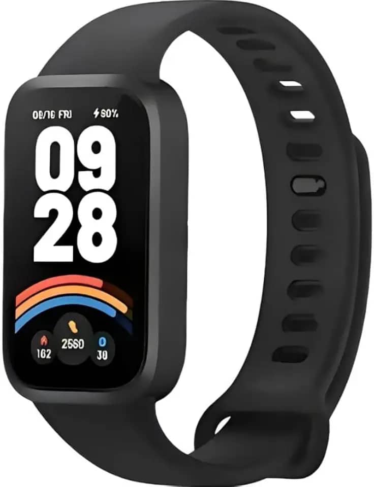 Relógio Mi Band 9 smart-band 9 ACTIVE (GLOBAL) (PRETO) Pulseira Inteligente, Tela AMOLED 1,47, Relógio inteligente, Fitness, Pulseira Impermeável, 50 Modos Esportivos