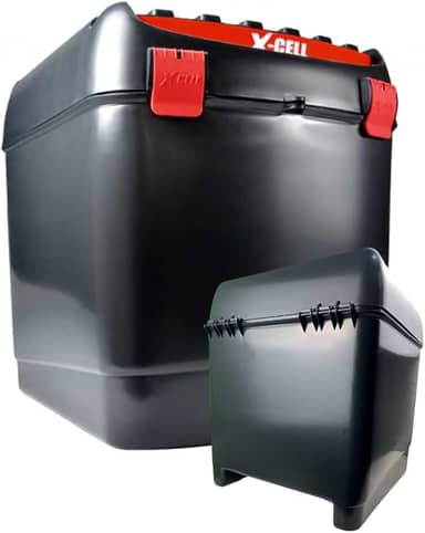 Baú Bauleto Entregadores Moto 100 Litros Cg Titan Fan150/160