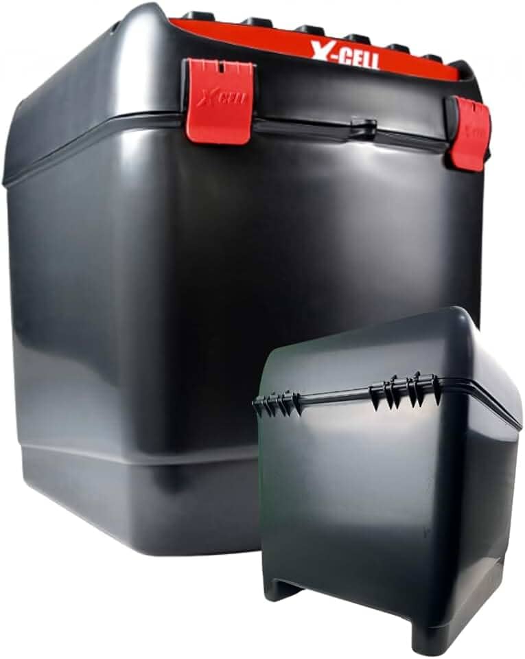 Baú Bauleto Entregadores Moto 100 Litros Cg Titan Fan150/160