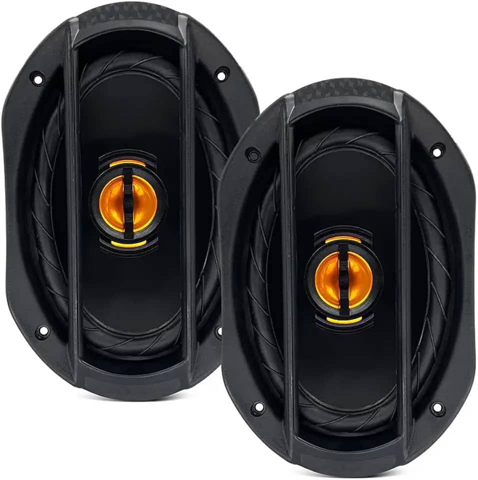 Kit de Alto-falantes Automotivos JB69 Flex 6x9 Polegadas 110W 4 Ohms Preto Leson - 2LS055069